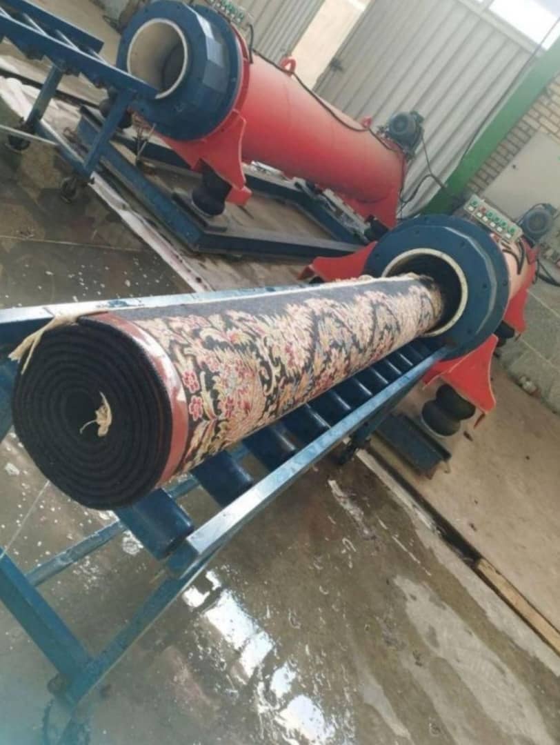 قالیشویی اتوماتیک محله حسینی در کرمانشاه